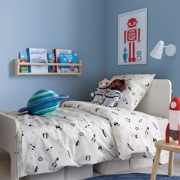 IKEA AFSTONPARV Spft Toy With Astronaut Suit, Bear, 11" (705.515.45) NEW - Picture 5 of 7